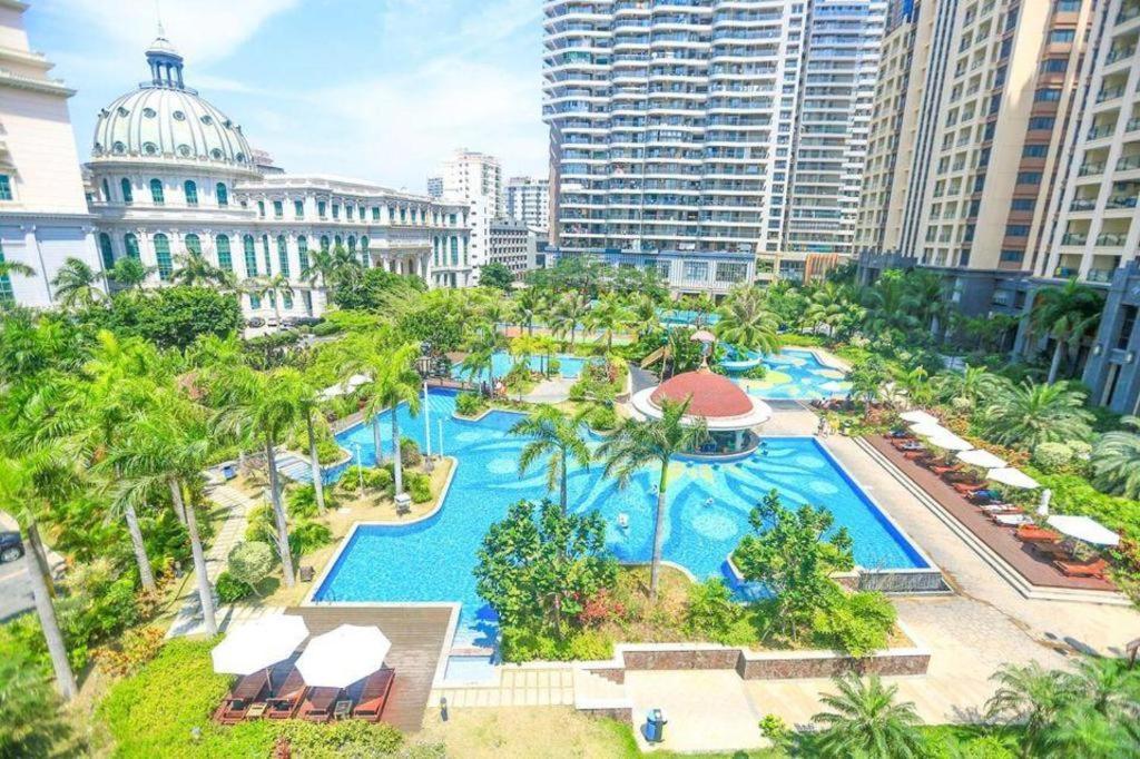Sanya Shanghai Huating Boutique Resort Hotel Kültér fotó