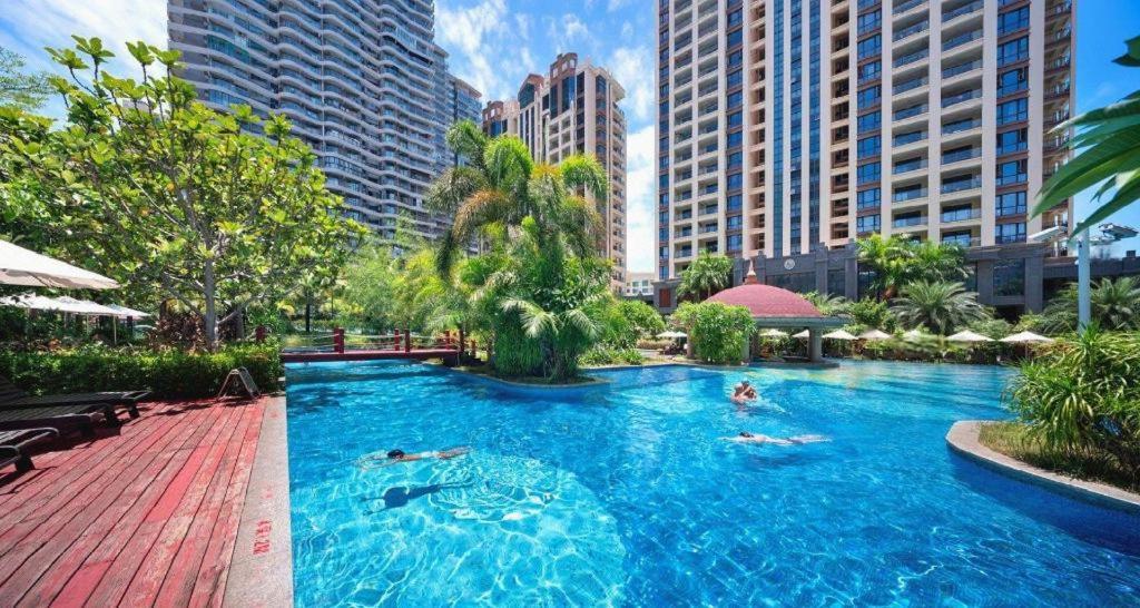 Sanya Shanghai Huating Boutique Resort Hotel Kültér fotó