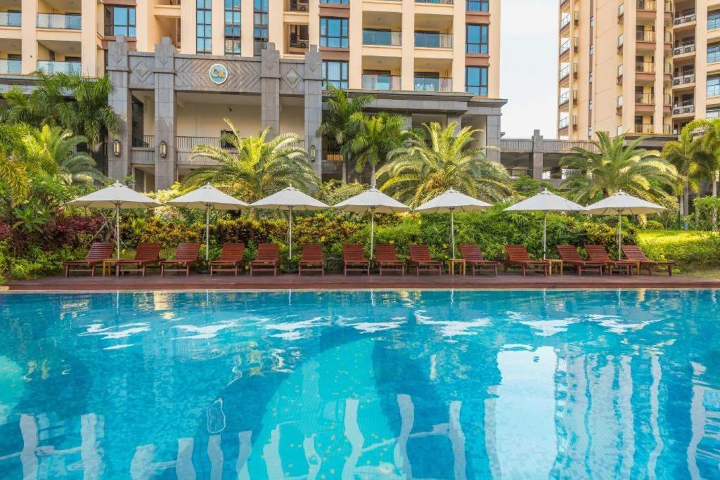 Sanya Shanghai Huating Boutique Resort Hotel Kültér fotó