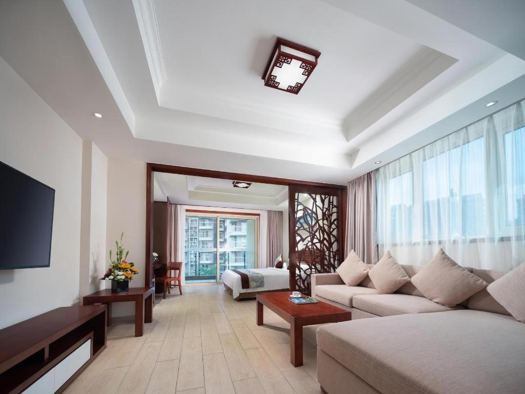 Sanya Shanghai Huating Boutique Resort Hotel Kültér fotó