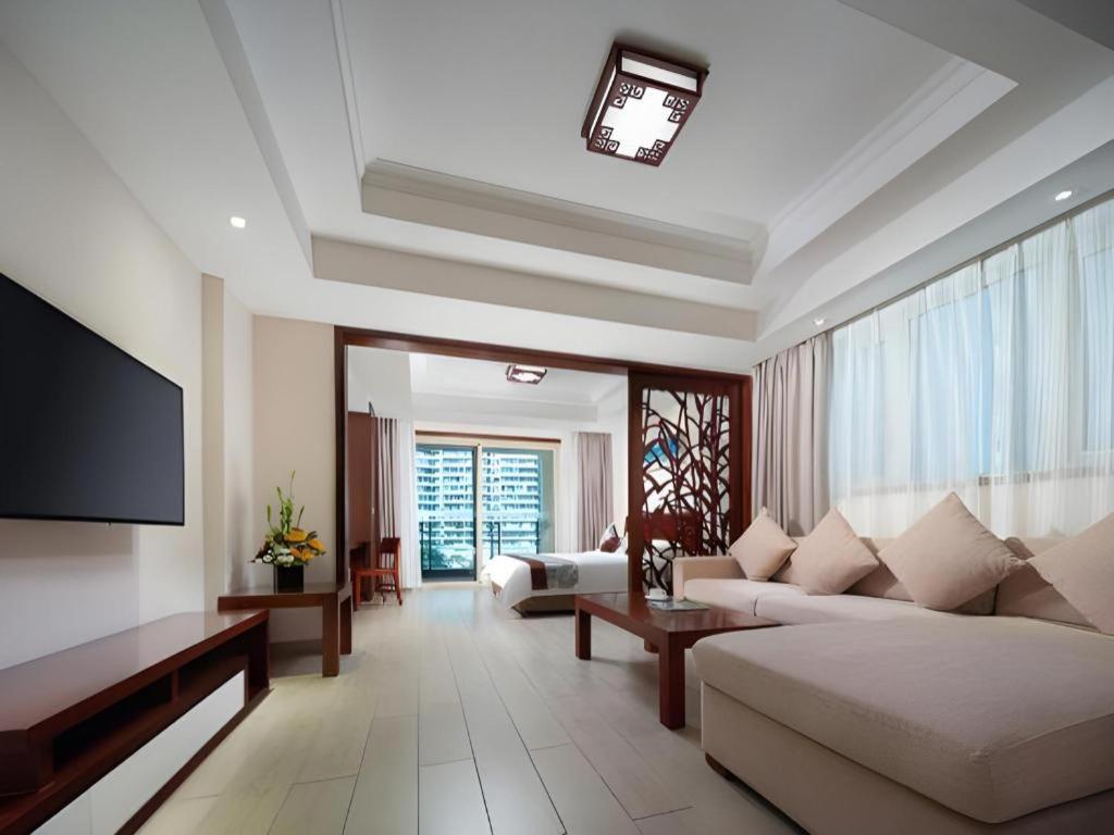 Sanya Shanghai Huating Boutique Resort Hotel Kültér fotó