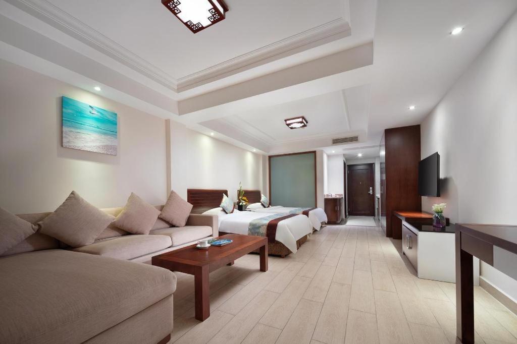 Sanya Shanghai Huating Boutique Resort Hotel Kültér fotó
