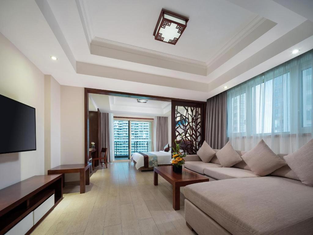 Sanya Shanghai Huating Boutique Resort Hotel Kültér fotó